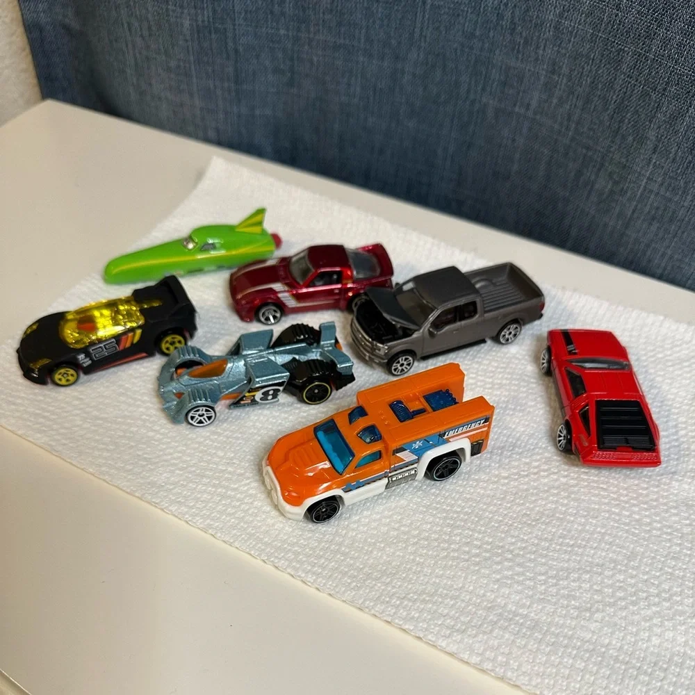 Hot wheels Mattel lot Of‎ 7 Cars Collectors